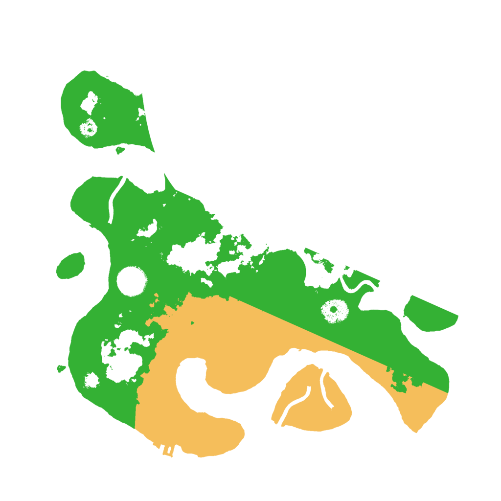 Biome Rust Map: Procedural Map, Size: 3000, Seed: 1090790896