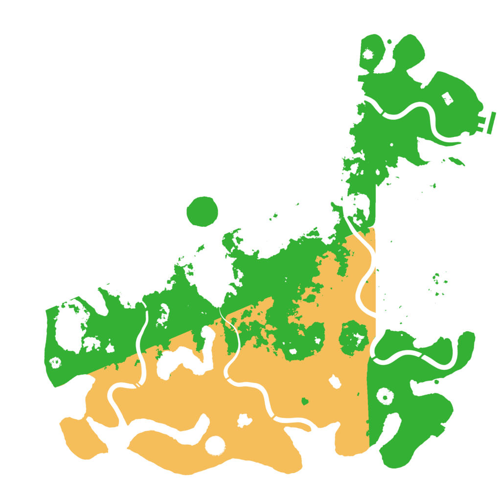Biome Rust Map: Procedural Map, Size: 4500, Seed: 11042021