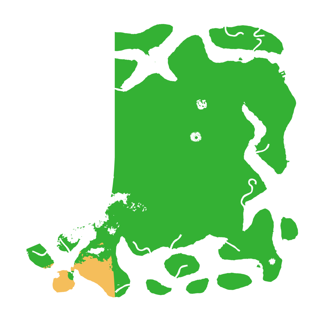 Biome Rust Map: Procedural Map, Size: 4500, Seed: 708138328