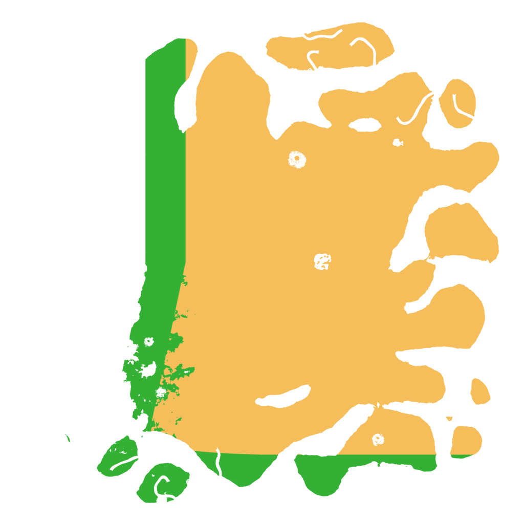 Biome Rust Map: Procedural Map, Size: 4500, Seed: 299736151