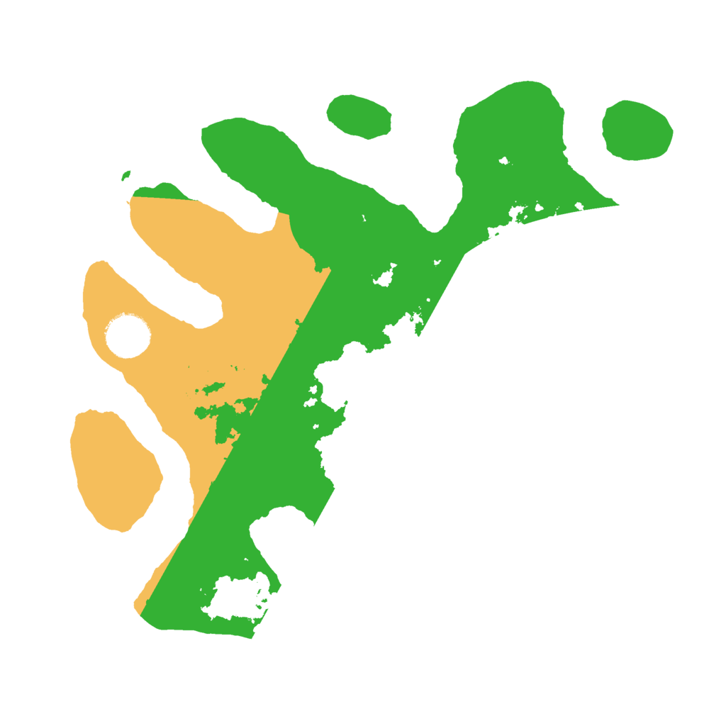 Biome Rust Map: Barren, Size: 2900, Seed: 712372