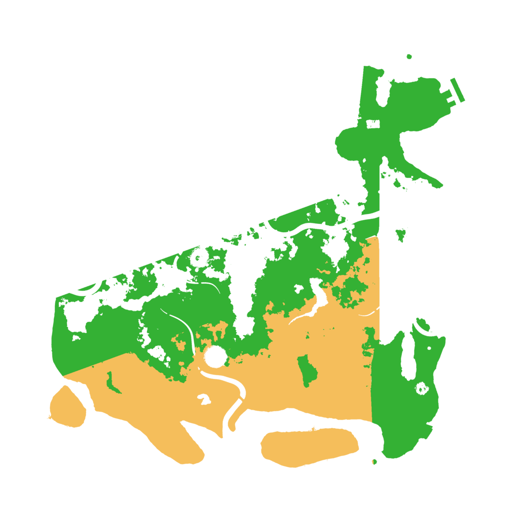 Biome Rust Map: Procedural Map, Size: 4050, Seed: 491023990