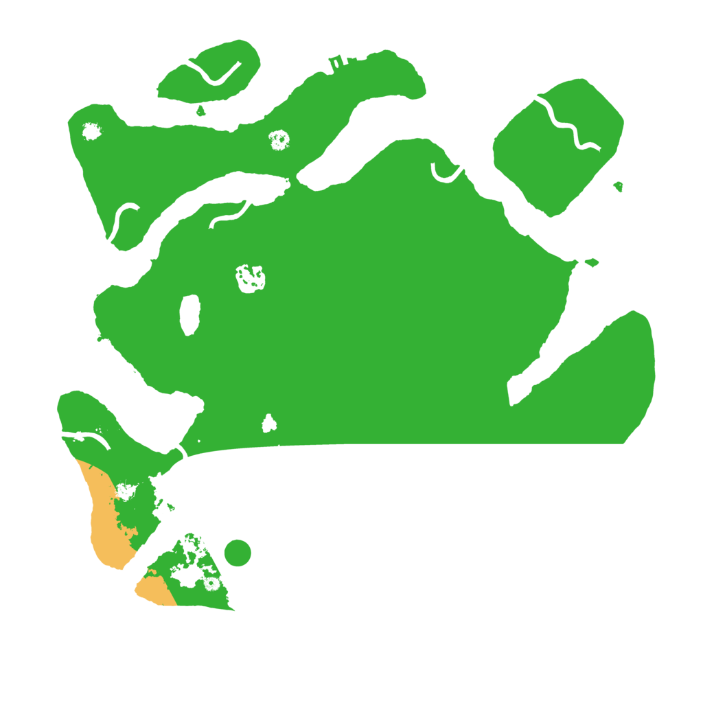 Biome Rust Map: Procedural Map, Size: 3500, Seed: 1746825918