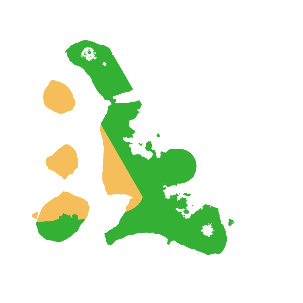 Biome Rust Map: Procedural Map, Size: 2300, Seed: 123