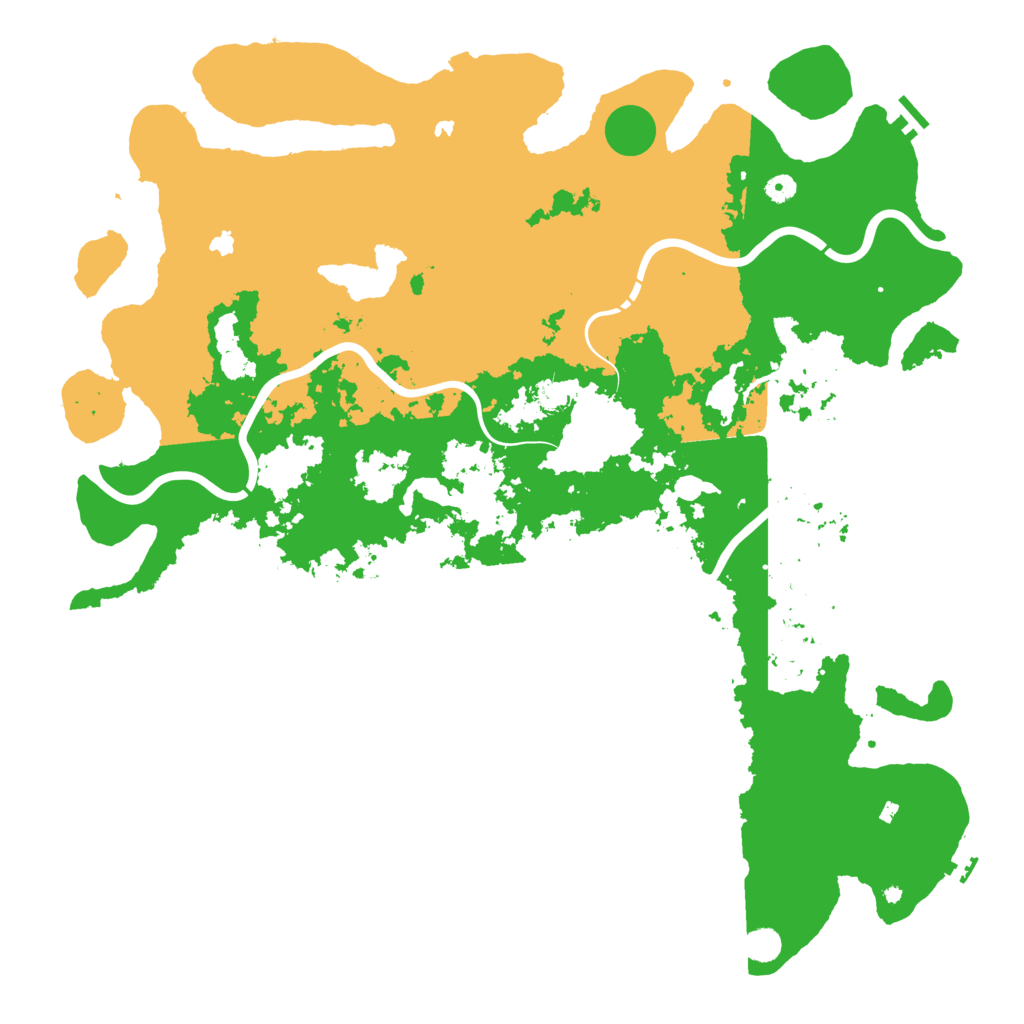 Biome Rust Map: Procedural Map, Size: 5300, Seed: 871374023