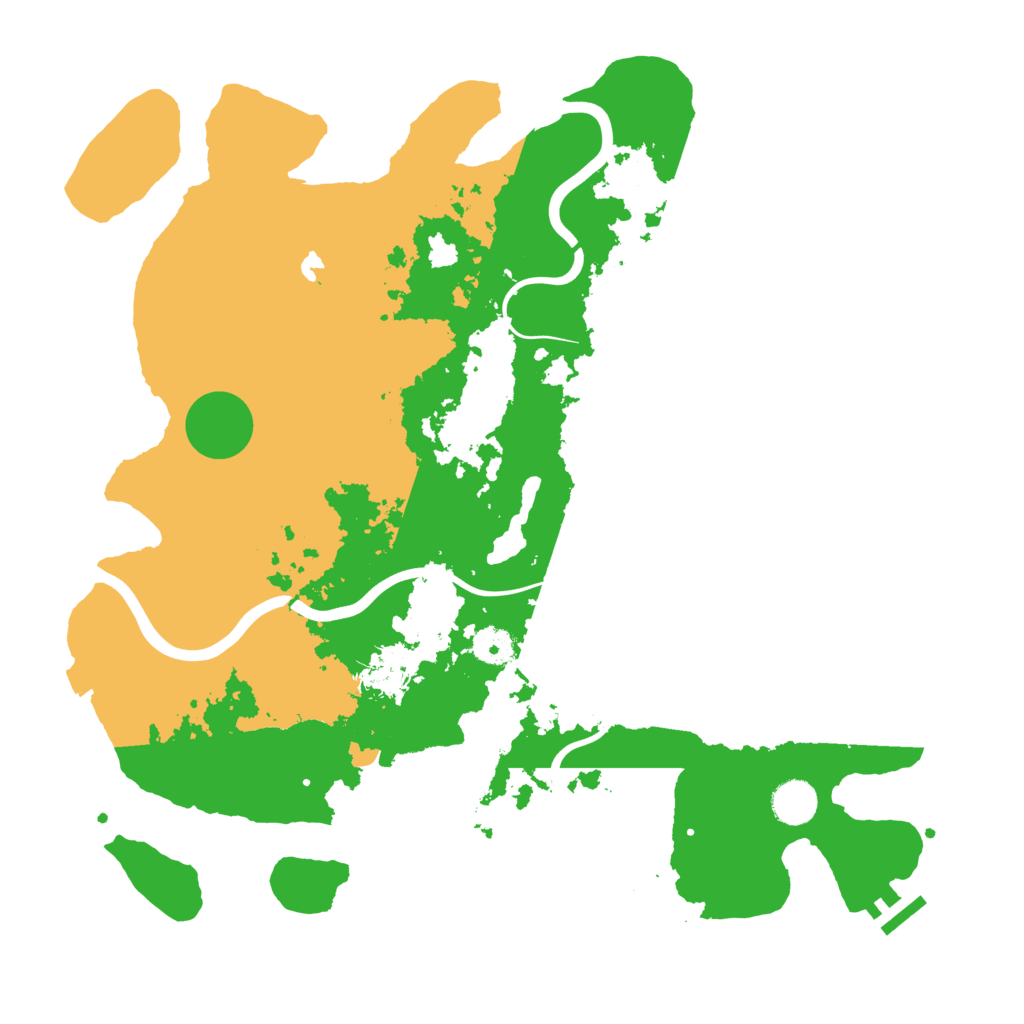 Biome Rust Map: Procedural Map, Size: 4000, Seed: 1550623963