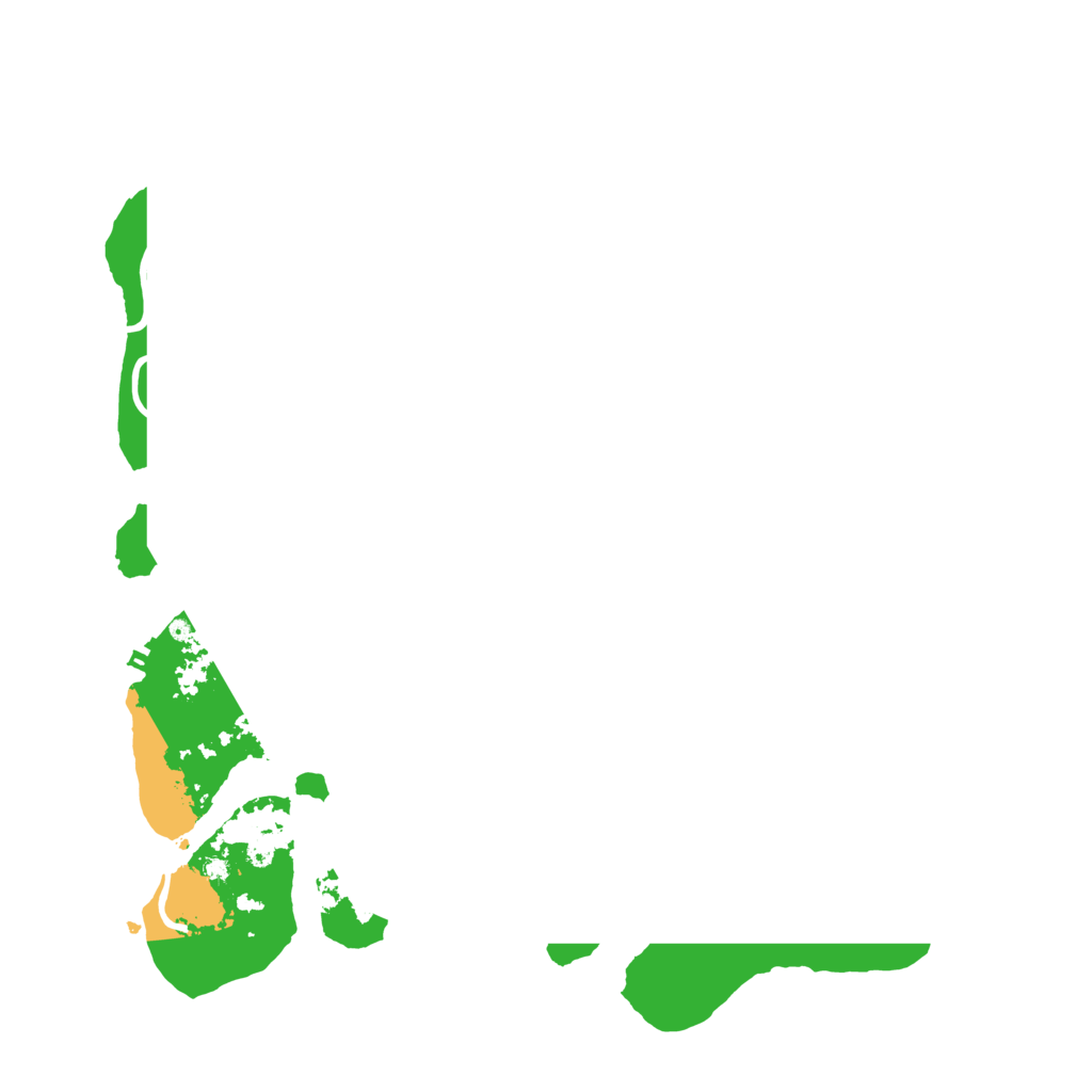 Biome Rust Map: Procedural Map, Size: 4000, Seed: 3157