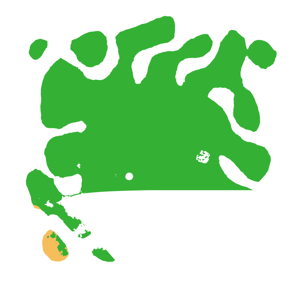 Biome Rust Map: Barren, Size: 3500, Seed: 147