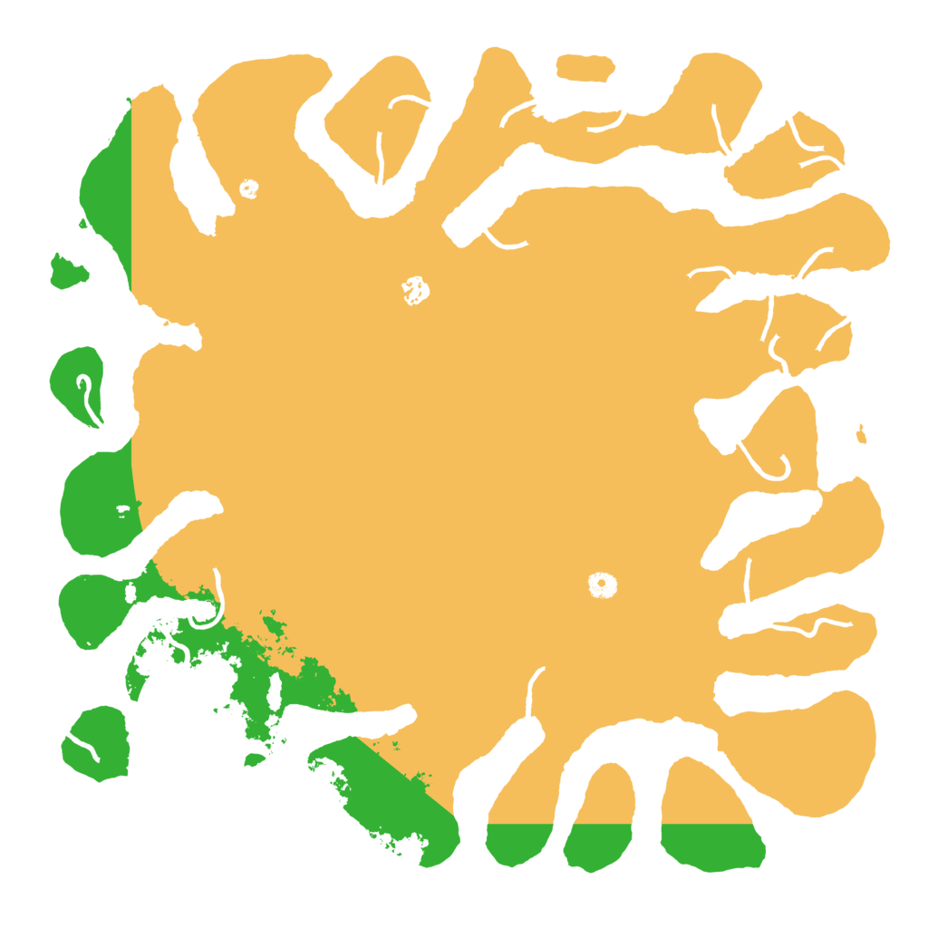 Biome Rust Map: Procedural Map, Size: 5000, Seed: 541621863