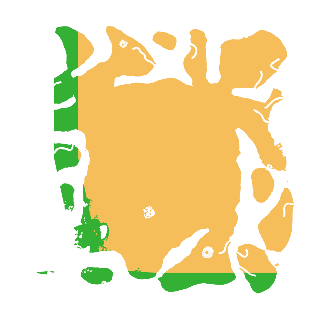 Biome Rust Map: Procedural Map, Size: 4050, Seed: 1593159566