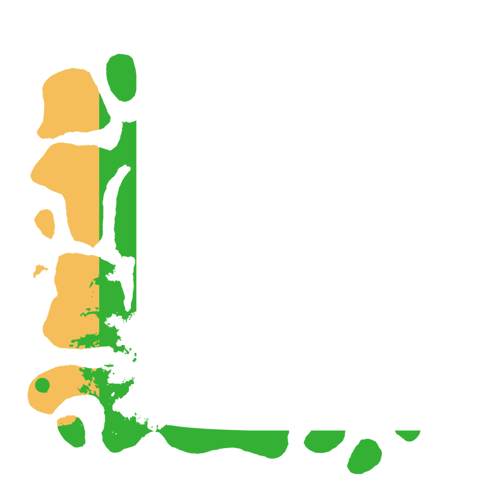 Biome Rust Map: Barren, Size: 4500, Seed: 40511