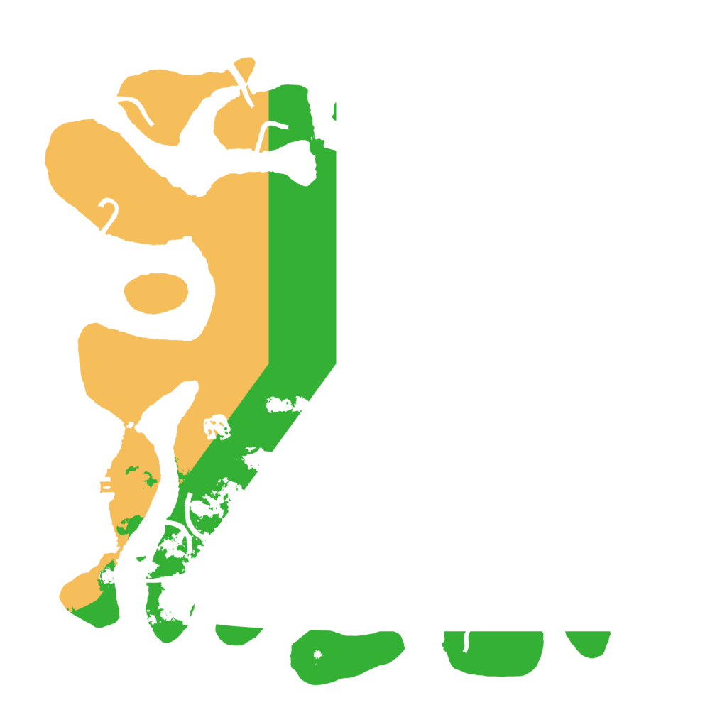 Biome Rust Map: Procedural Map, Size: 4000, Seed: 161616