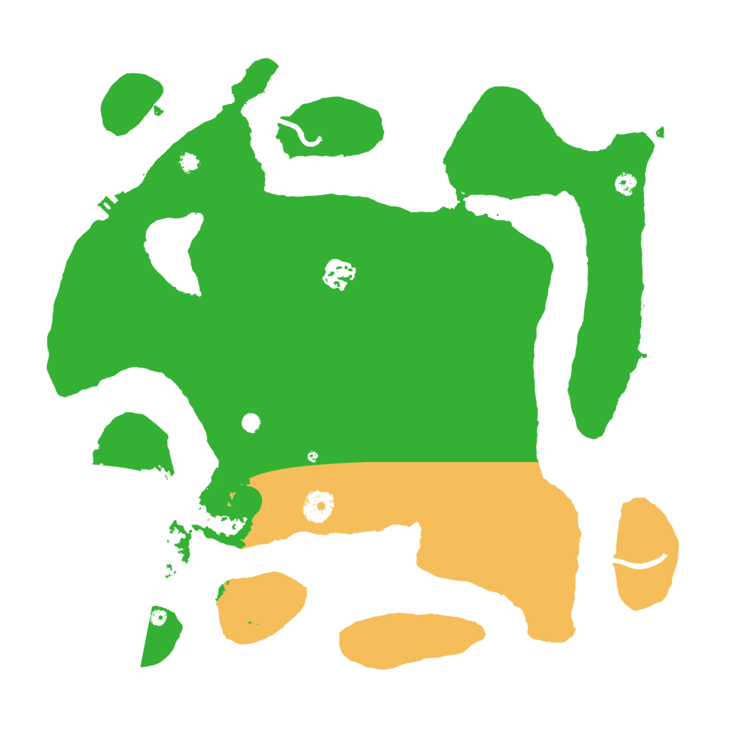 Biome Rust Map: Procedural Map, Size: 3500, Seed: 1808506168