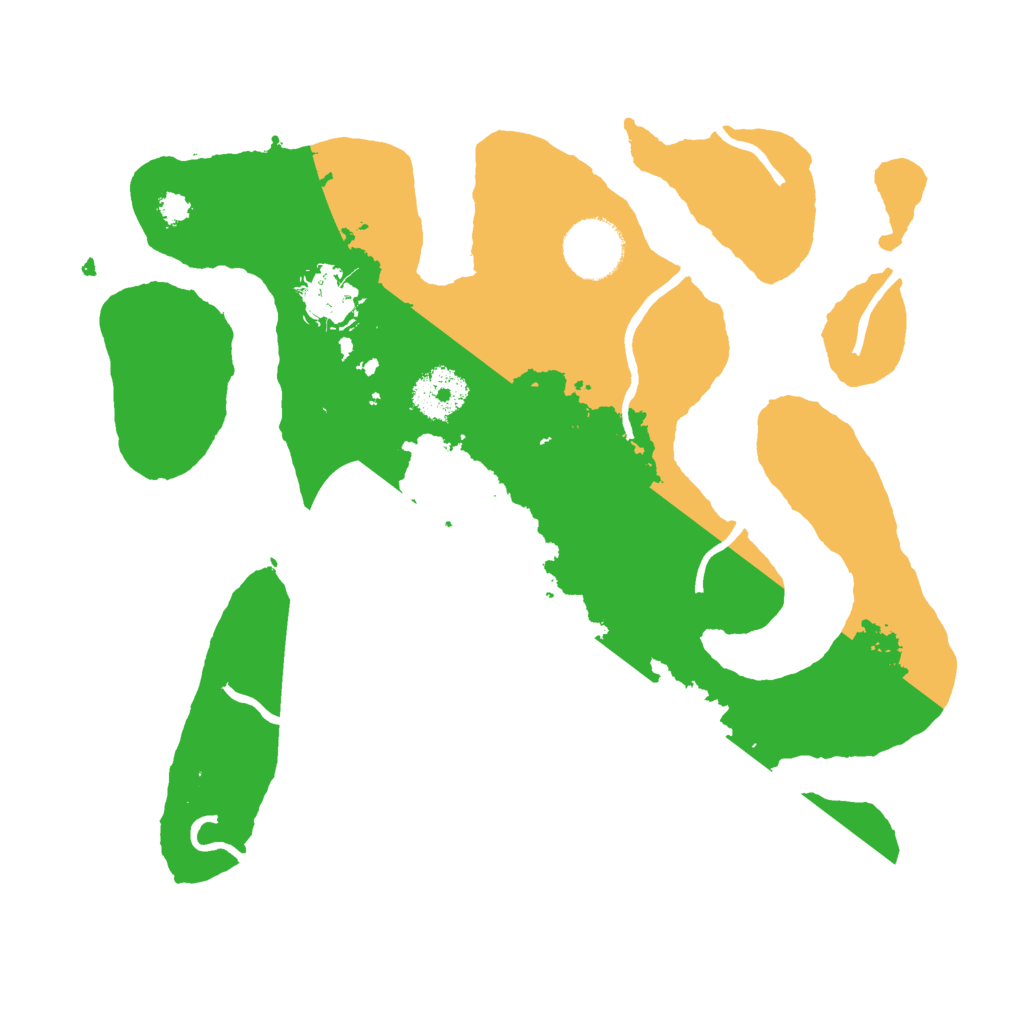 Biome Rust Map: Procedural Map, Size: 3000, Seed: 1026769275