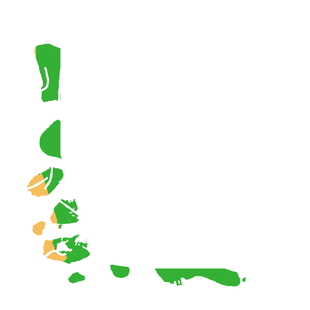 Biome Rust Map: Procedural Map, Size: 3500, Seed: 19645520