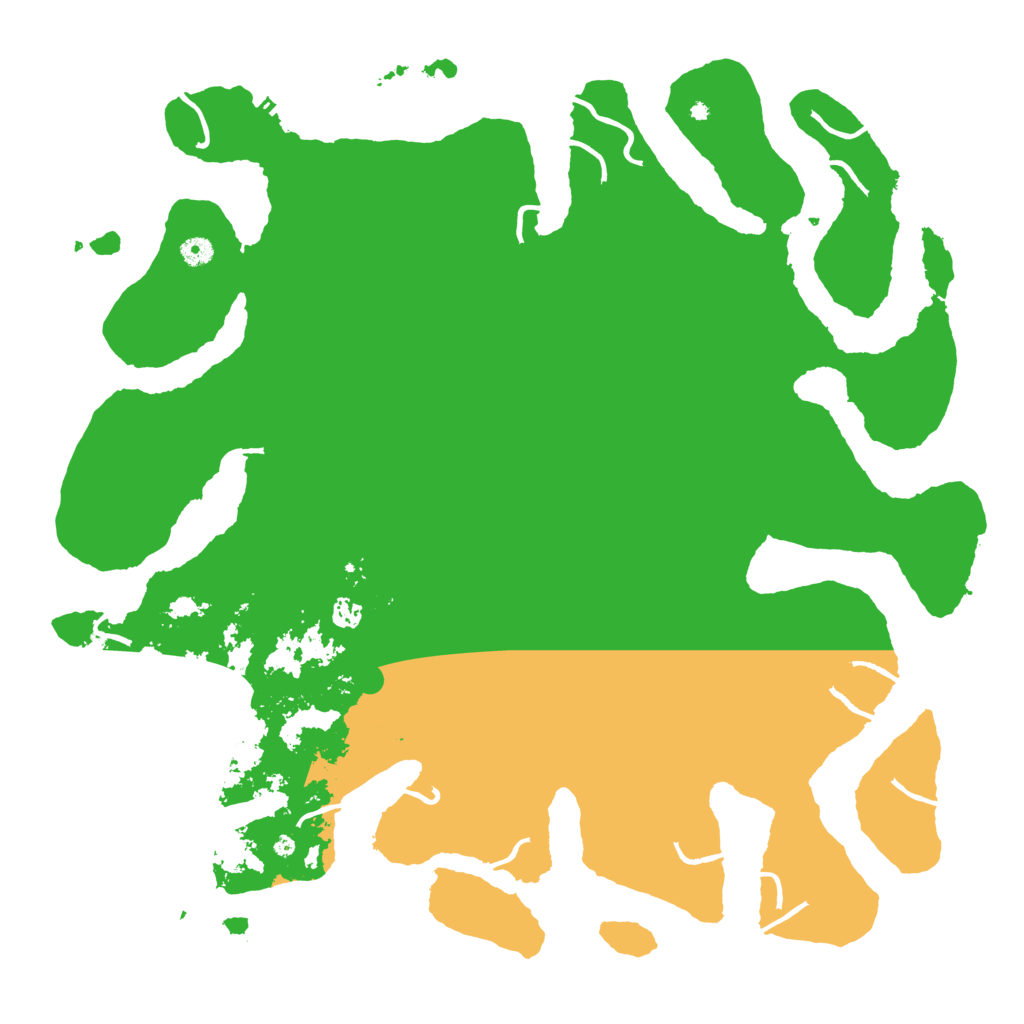 Biome Rust Map: Procedural Map, Size: 5000, Seed: 108680899