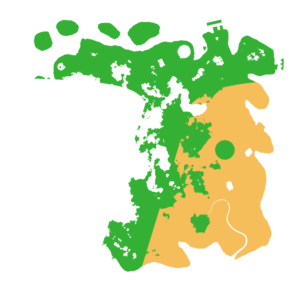 Biome Rust Map: Procedural Map, Size: 4000, Seed: 532841822