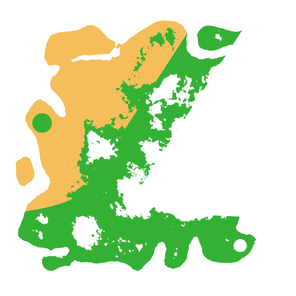 Biome Rust Map: Barren, Size: 4000, Seed: 5614