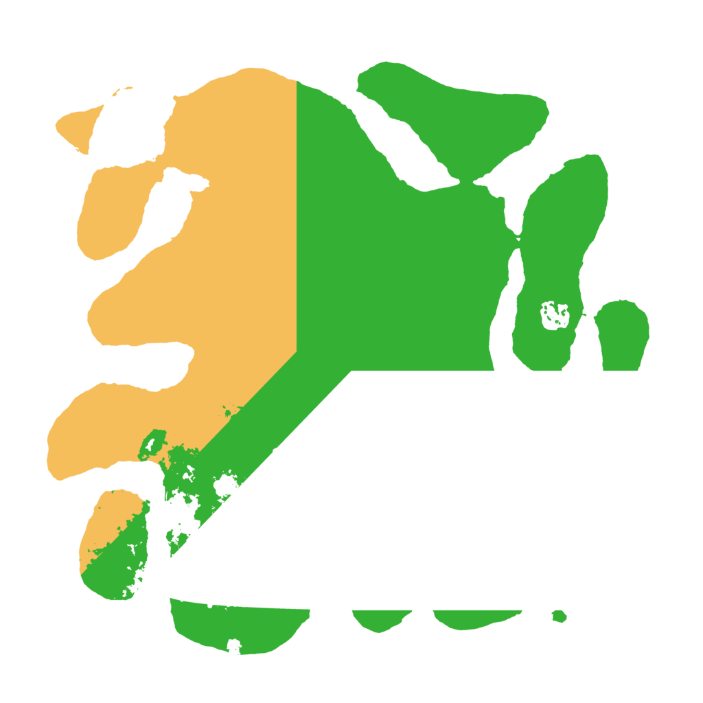 Biome Rust Map: Barren, Size: 3500, Seed: 450327002