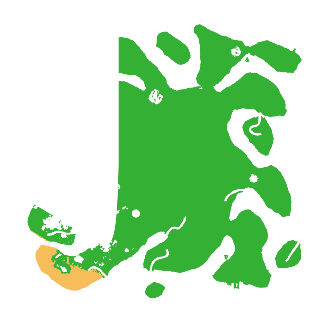 Biome Rust Map: Procedural Map, Size: 3500, Seed: 647757186