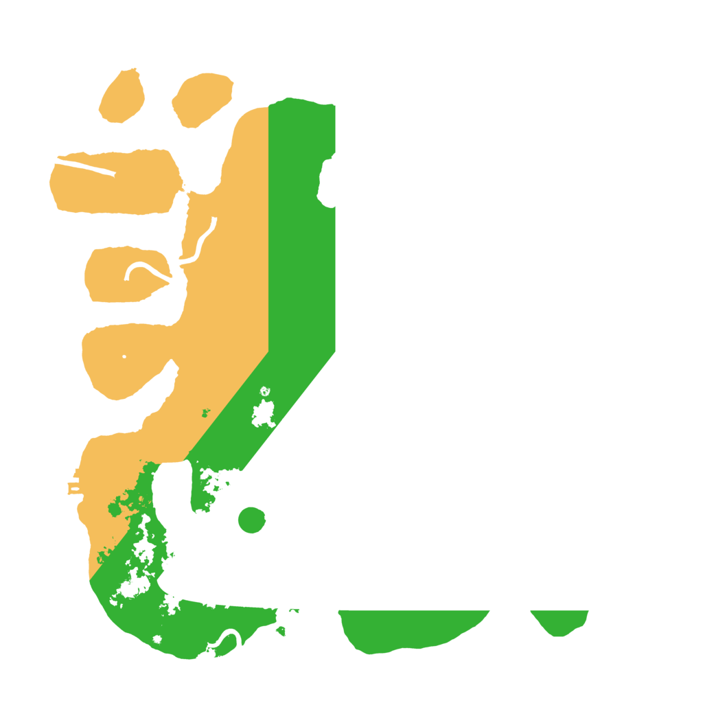 Biome Rust Map: Procedural Map, Size: 3600, Seed: 1795009879