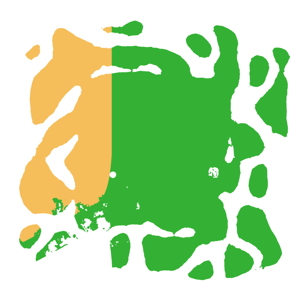 Biome Rust Map: Barren, Size: 4300, Seed: 41577