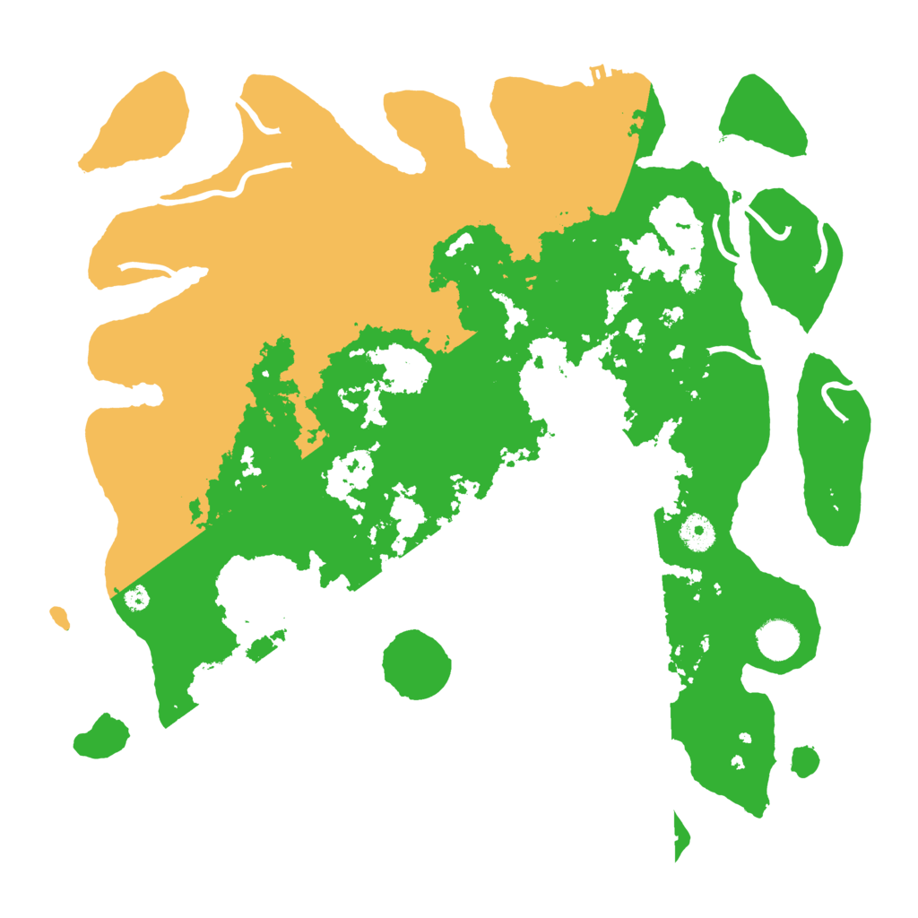 Biome Rust Map: Procedural Map, Size: 3900, Seed: 6969696