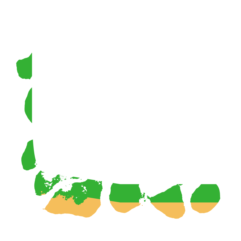 Biome Rust Map: Barren, Size: 3500, Seed: 1269284861