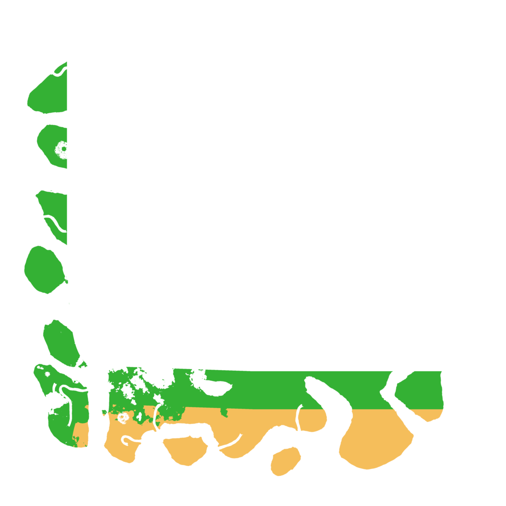 Biome Rust Map: Procedural Map, Size: 4500, Seed: 376242819