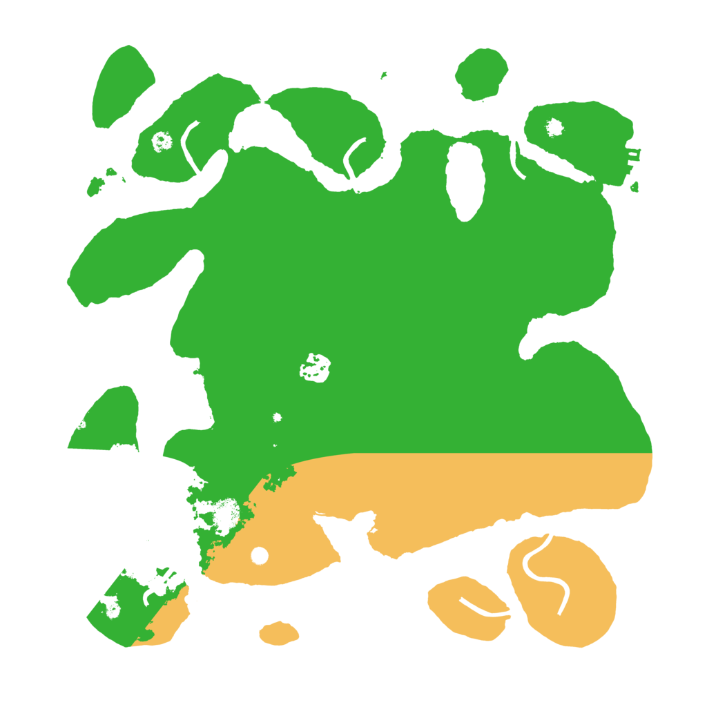 Biome Rust Map: Procedural Map, Size: 3550, Seed: 48880330