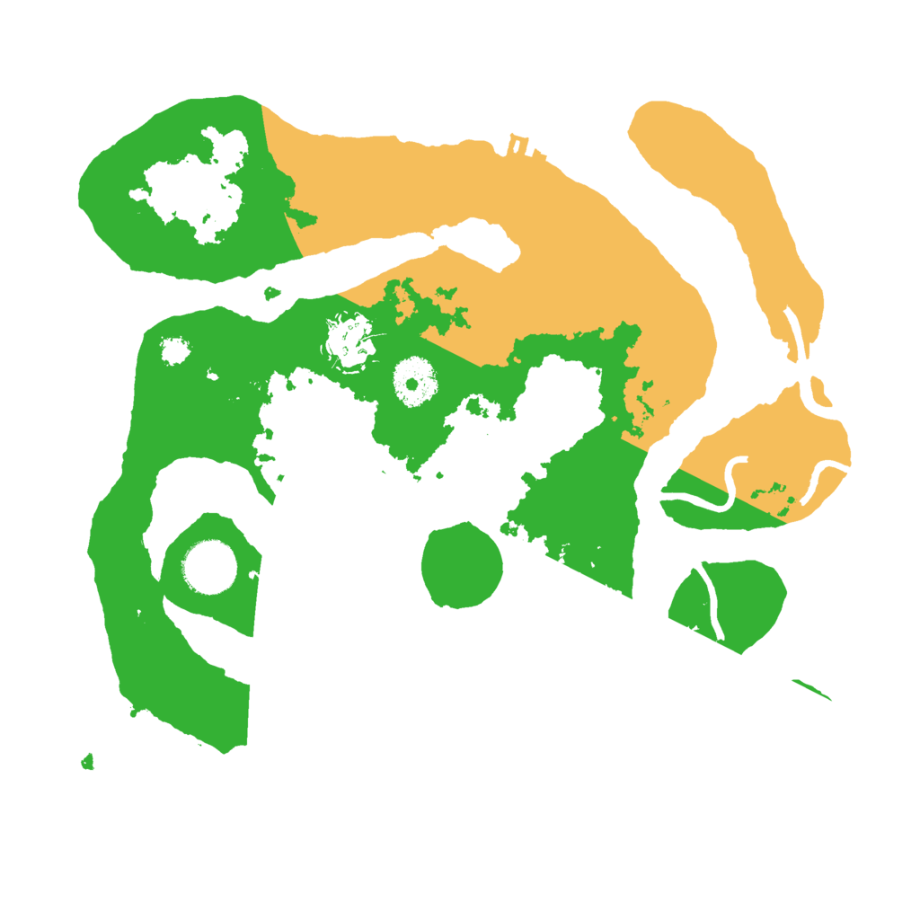 Biome Rust Map: Procedural Map, Size: 3000, Seed: 137