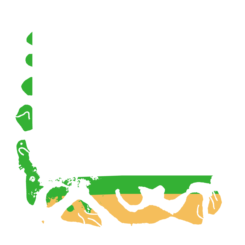 Biome Rust Map: Procedural Map, Size: 4500, Seed: 958927742