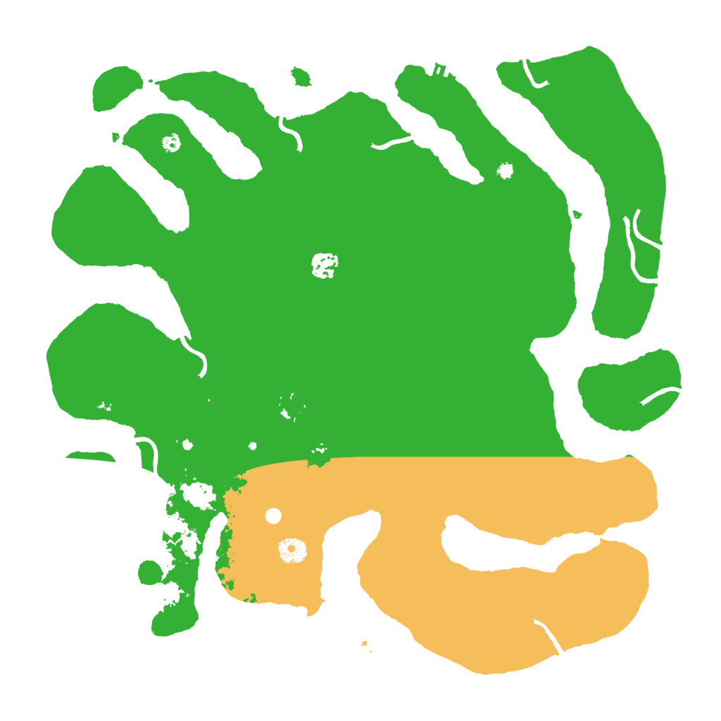 Biome Rust Map: Procedural Map, Size: 4000, Seed: 859997