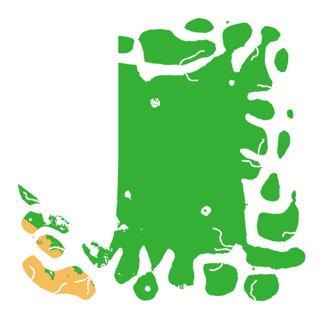 Biome Rust Map: Procedural Map, Size: 5000, Seed: 210