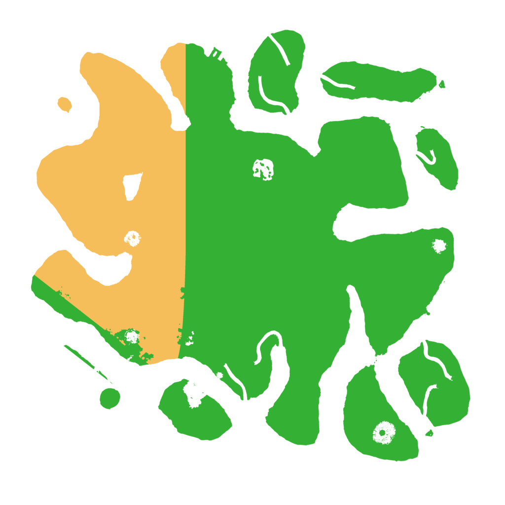 Biome Rust Map: Procedural Map, Size: 3400, Seed: 2087130982