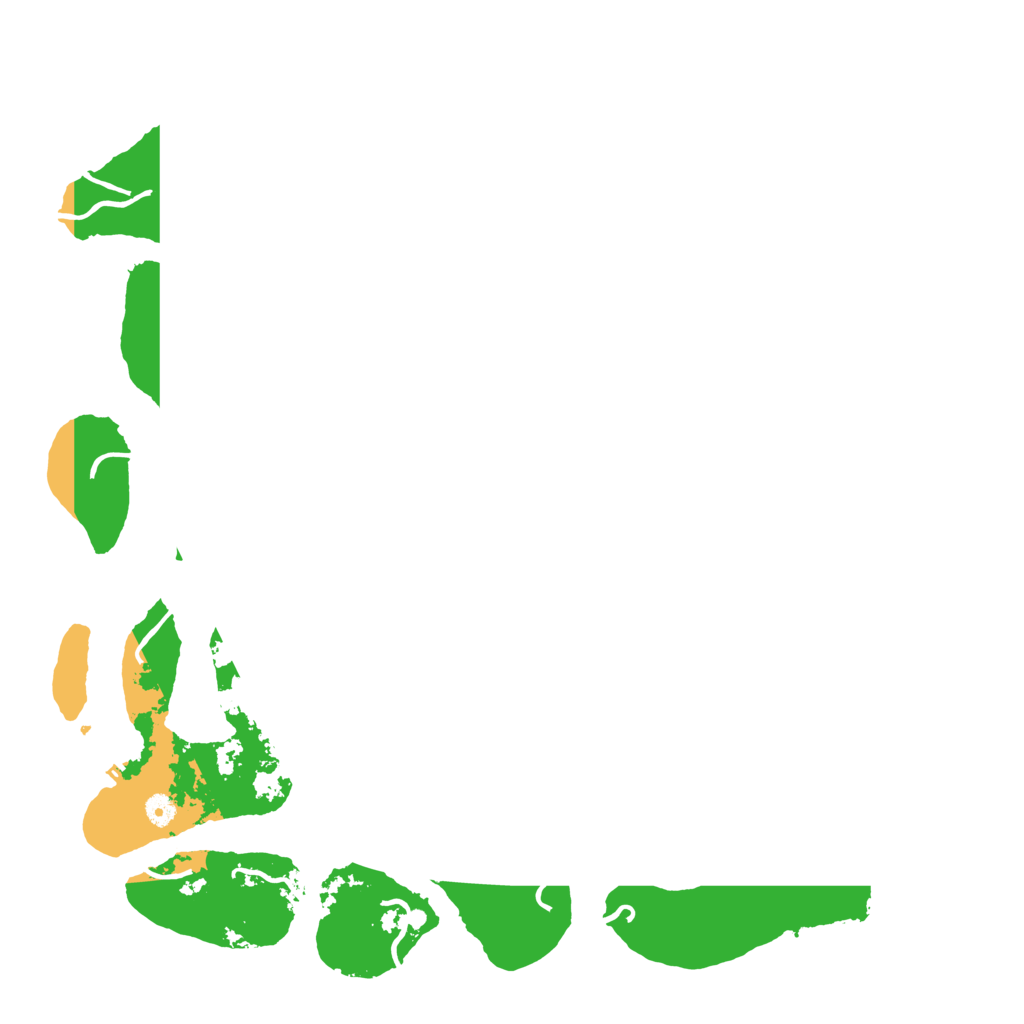 Biome Rust Map: Procedural Map, Size: 5000, Seed: 2035