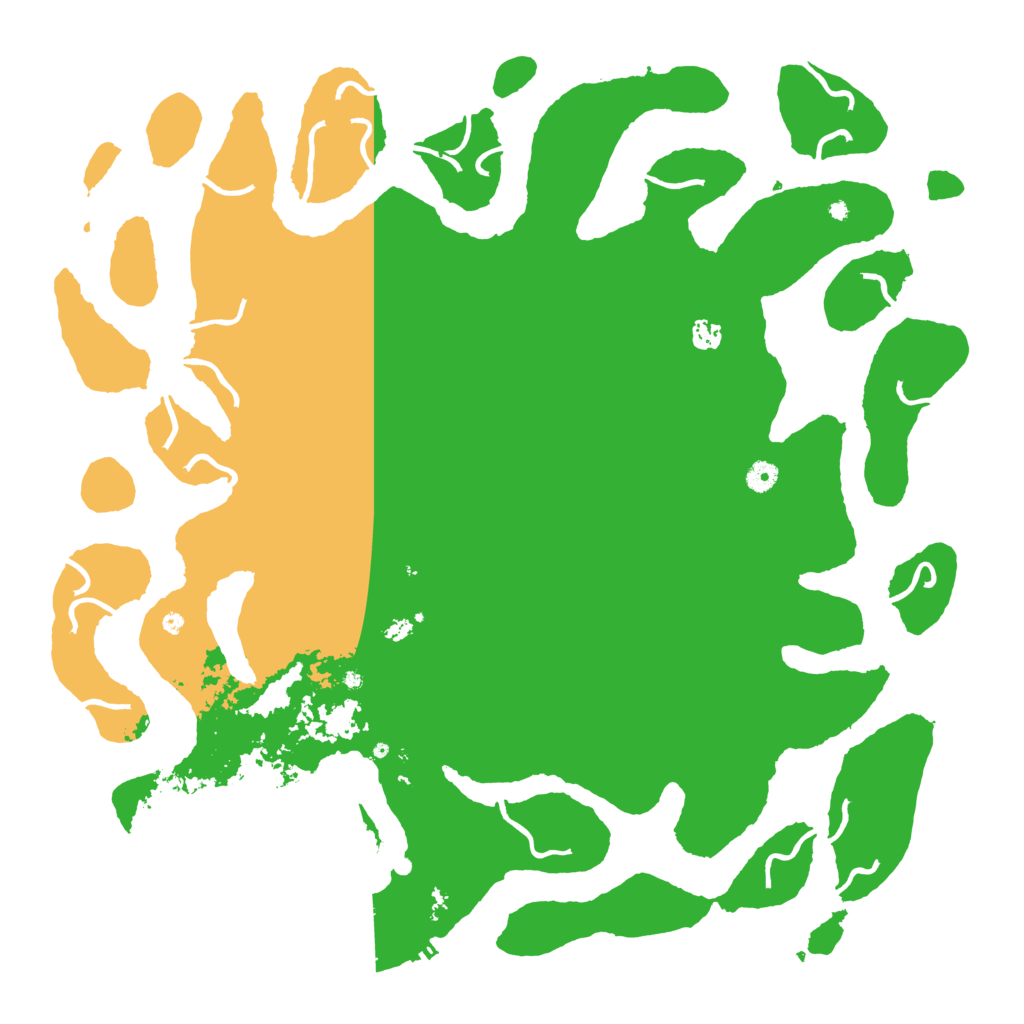 Biome Rust Map: Procedural Map, Size: 5000, Seed: 1110907118