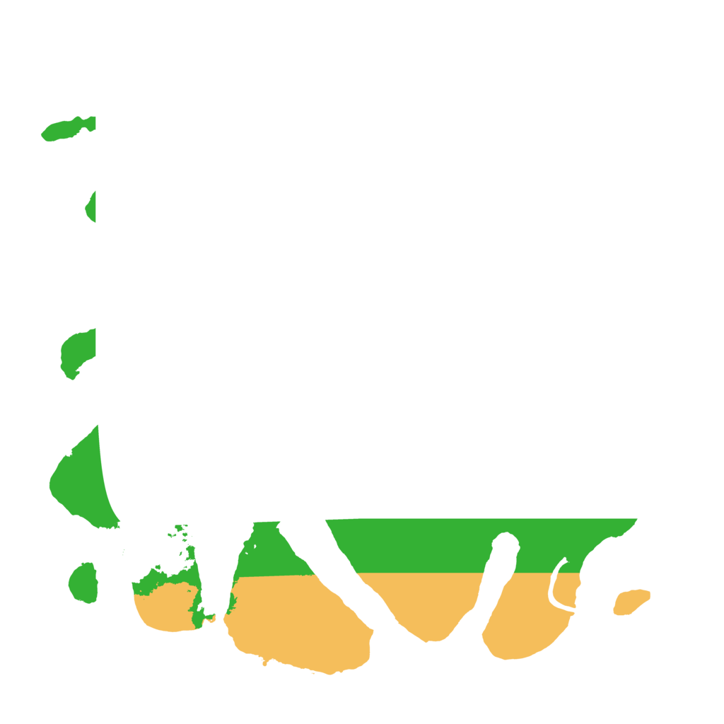 Biome Rust Map: Procedural Map, Size: 3500, Seed: 7071837