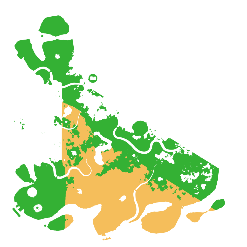 Biome Rust Map: Procedural Map, Size: 4500, Seed: 1826547