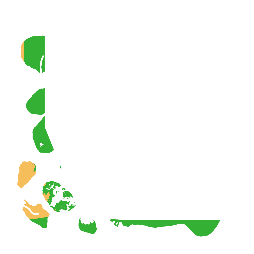 Biome Rust Map: Procedural Map, Size: 3500, Seed: 2105961453