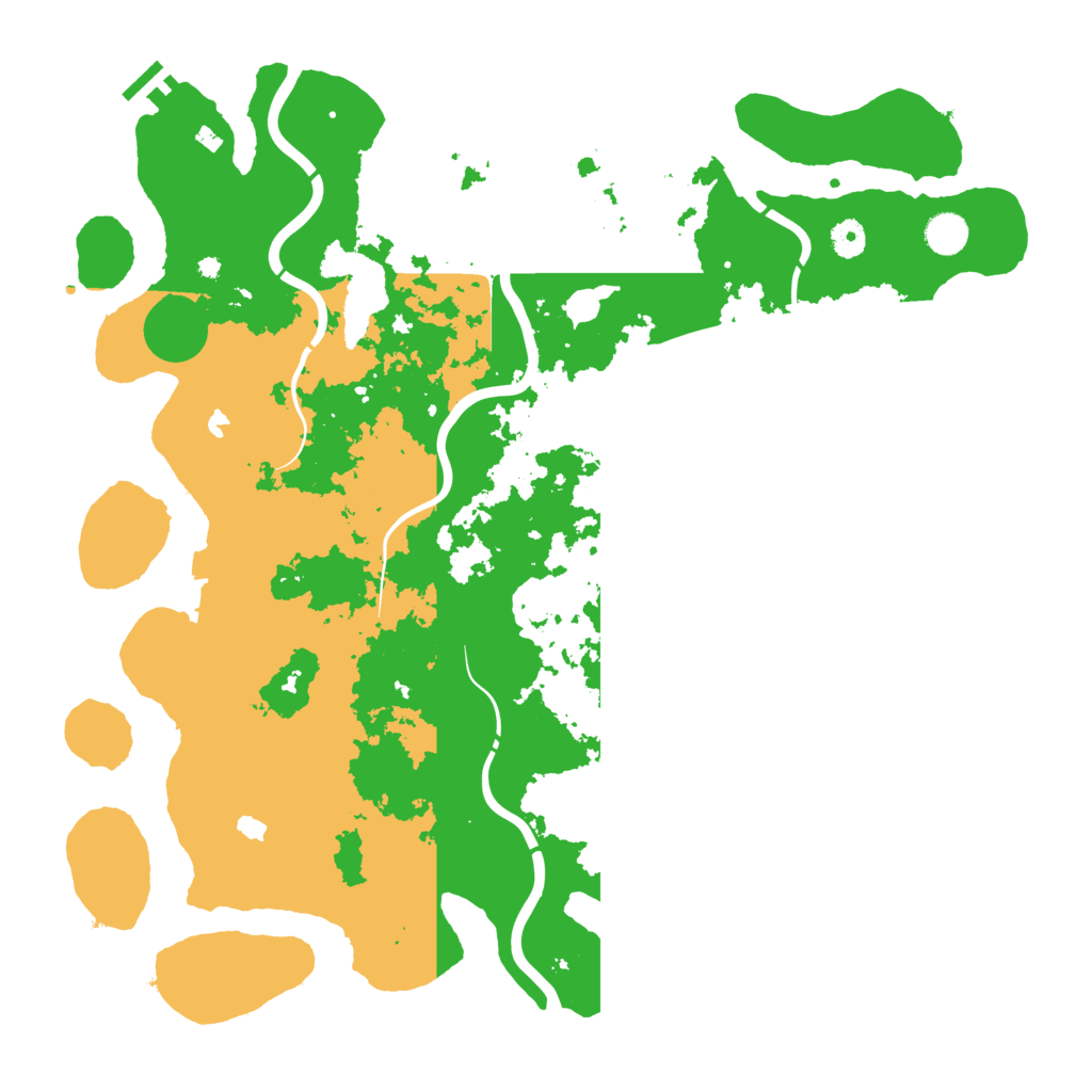 Biome Rust Map: Procedural Map, Size: 4500, Seed: 2767555