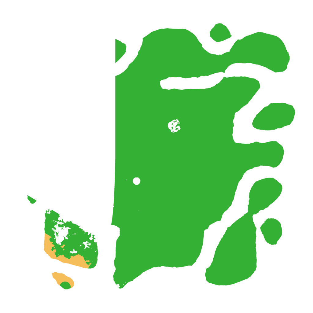 Biome Rust Map: Barren, Size: 3700, Seed: 1356623282