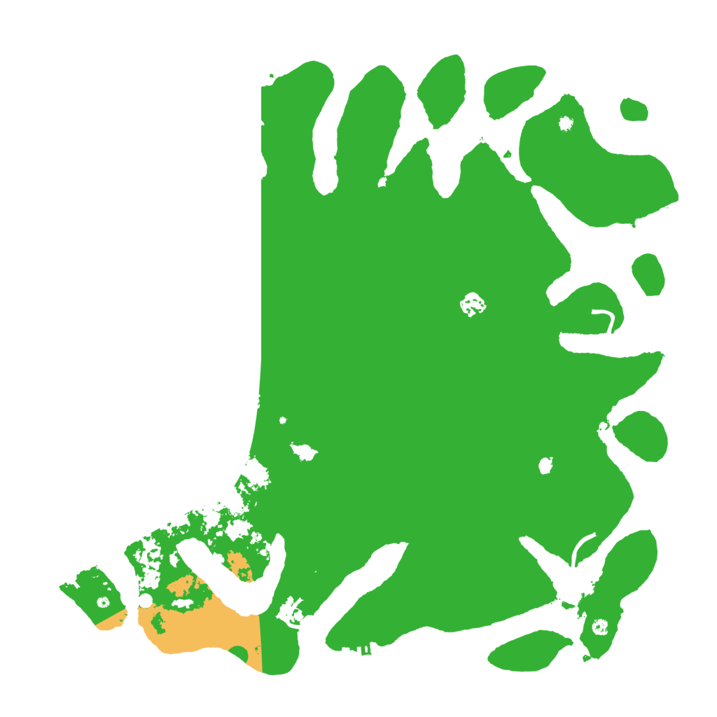 Biome Rust Map: Procedural Map, Size: 4500, Seed: 2121044395