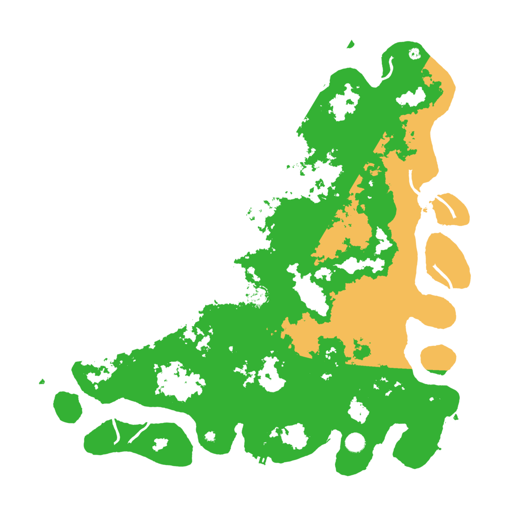 Biome Rust Map: Procedural Map, Size: 4500, Seed: 272177087