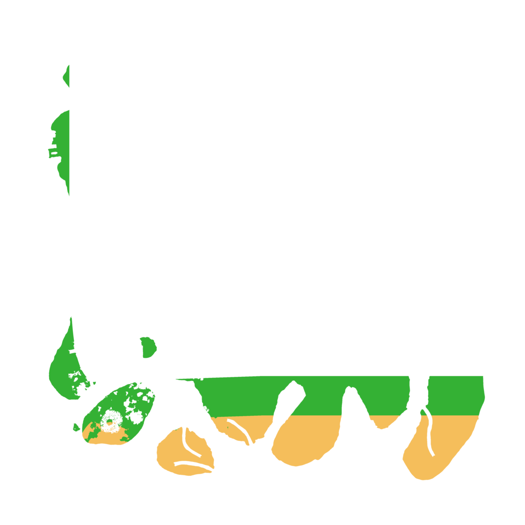 Biome Rust Map: Procedural Map, Size: 3500, Seed: 104785555