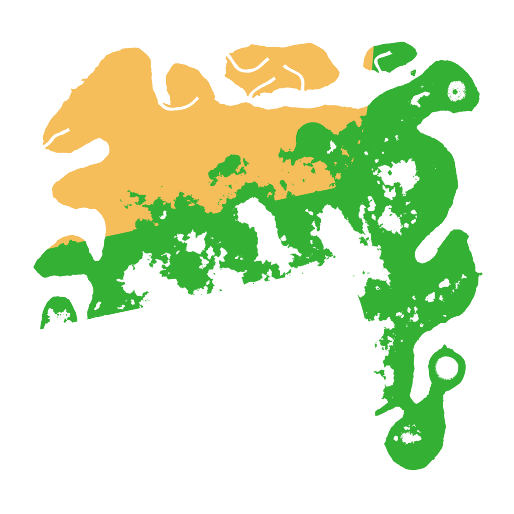 Biome Rust Map: Procedural Map, Size: 4000, Seed: 21635