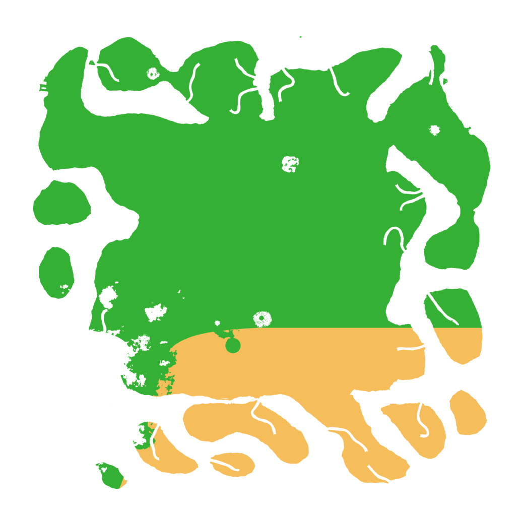 Biome Rust Map: Procedural Map, Size: 4500, Seed: 2114540