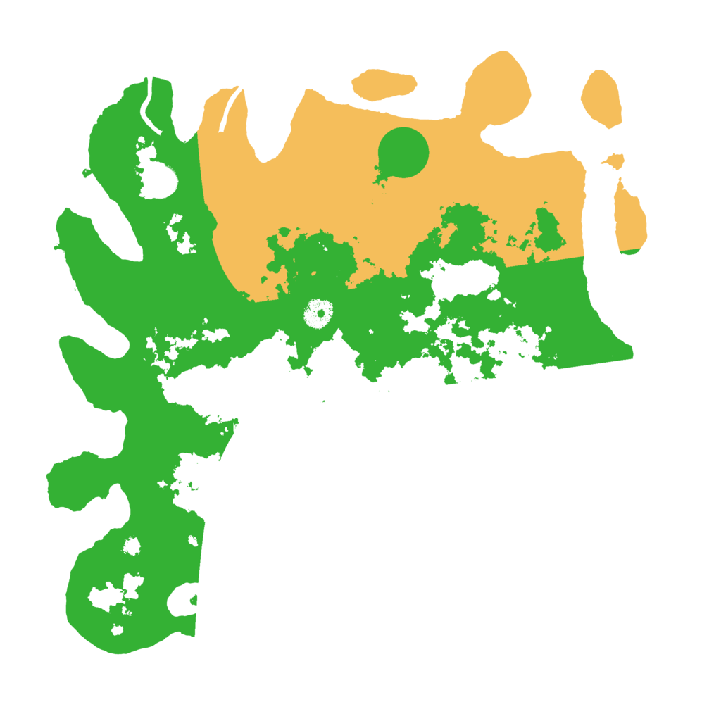 Biome Rust Map: Procedural Map, Size: 3750, Seed: 35777