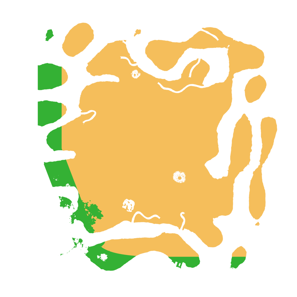 Biome Rust Map: Procedural Map, Size: 3600, Seed: 1780029277
