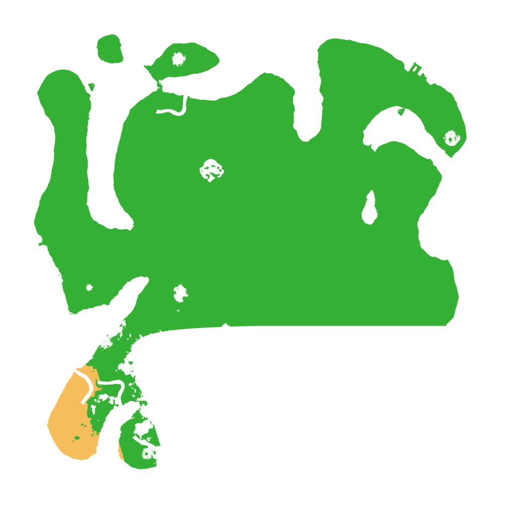 Biome Rust Map: Procedural Map, Size: 3500, Seed: 653761037